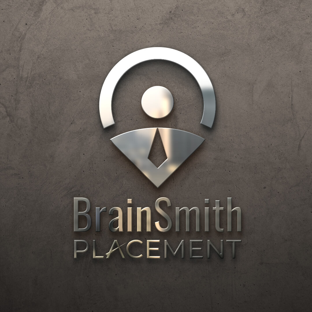 Brain Smith Placement Logo Design Idea